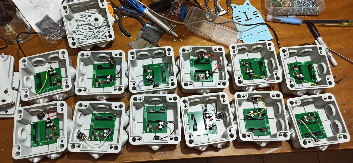 PCBs de sensores de aforo