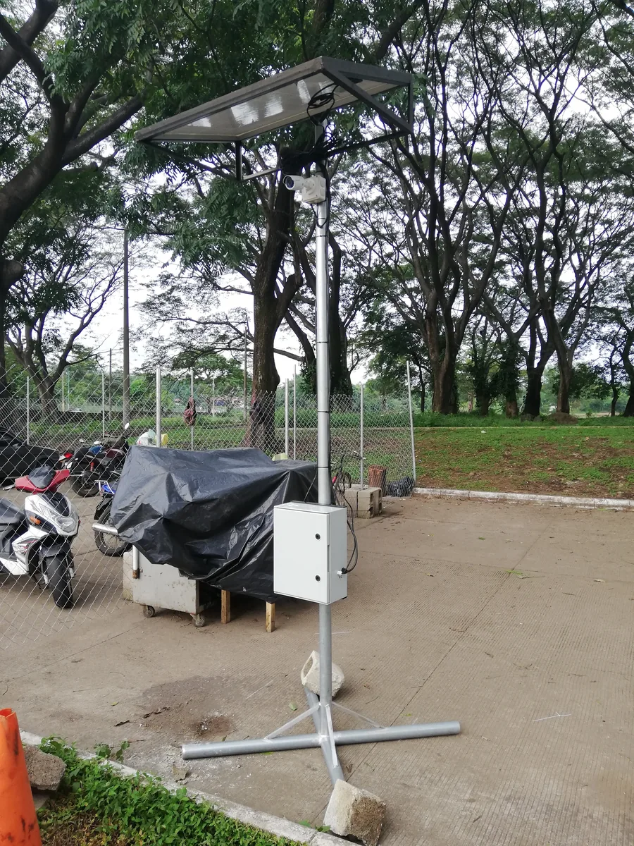 Gabinetes con Raspberry Pi y baterías